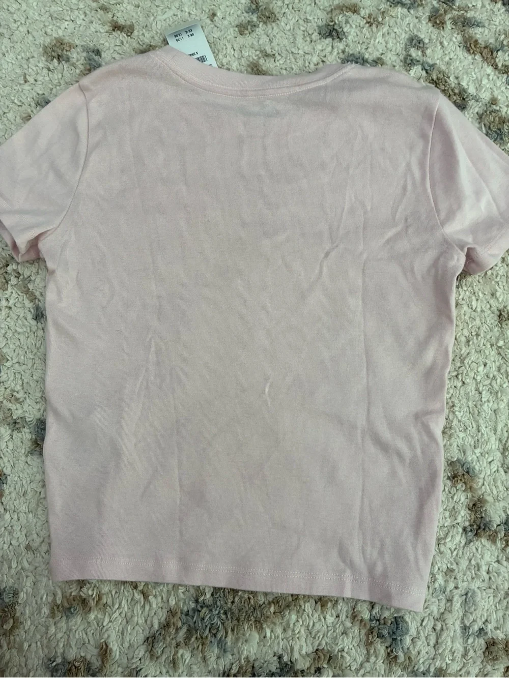 Hollister Light Pink Short Sleeve '26' Logo Tee